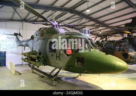 Army Flying Museum, Kentsboro, Middle Wallop, Stockbridge, Hampshire, Angleterre, Grande-Bretagne, Royaume-Uni, Royaume-Uni, Europe Banque D'Images