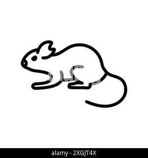 collection de logo vectoriel d'icône d'animal de souris pour l'interface utilisateur de l'application web Illustration de Vecteur