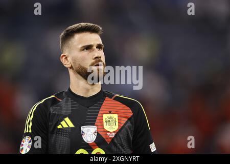 MUNICH - Espagne le gardien de but Unai Simon lors de la demi-finale de l'UEFA EURO 2024 entre l'Espagne et la France au Munich Football Arena le 9 juillet 2024 à Munich, Allemagne. ANP | Hollandse Hoogte | Maurice van Steen Banque D'Images