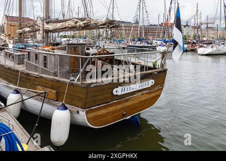 Les Tall Ships courent 2024 Helsinki. Hiiuinghel Banque D'Images