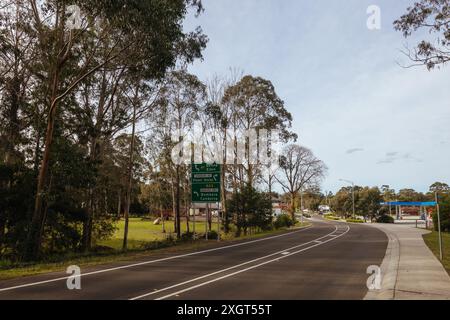 Cann River Township dans le Victoria Australie Banque D'Images