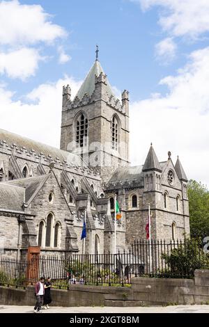 La Cathédrale Christ Church à Dublin, Irlande Banque D'Images