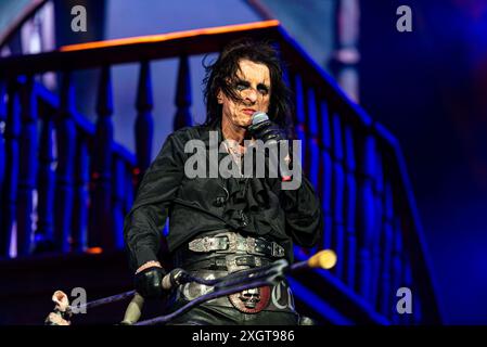 2024-06-08 Norje, Suède : le groupe Alice Cooper se produit au Sweden Rock Festival, Suède . (Photo de Lennart Håård | HaardRockPhotography) Banque D'Images