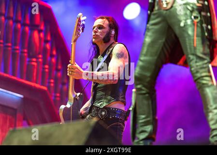 2024-06-08 Norje, Suède : le groupe Alice Cooper se produit au Sweden Rock Festival, Suède . (Photo de Lennart Håård | HaardRockPhotography) Banque D'Images