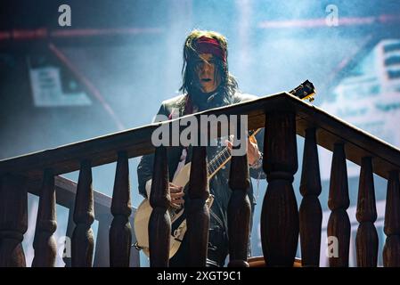 2024-06-08 Norje, Suède : le groupe Alice Cooper se produit au Sweden Rock Festival, Suède . (Photo de Lennart Håård | HaardRockPhotography) Banque D'Images