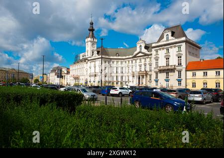 2023-08-02 ; Jablonowski Palace est situé dans le quartier Śródmieście de Varsovie sur la place du Théâtre. pologne Banque D'Images