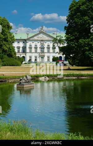 2023-07-14 ; Palais Krasinski à Varsovie, Pologne Banque D'Images