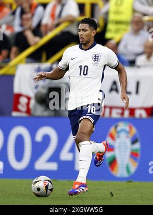 Dortmund - Jude Bellingham, de l'Angleterre, lors du match de demi-finale de l'UEFA EURO 2024 opposant les pays-Bas et l'Angleterre au BVB Stadium Dortmund le 10 juillet 2024 à Dortmund, Allemagne. ANP MAURICE VAN STEEN Banque D'Images