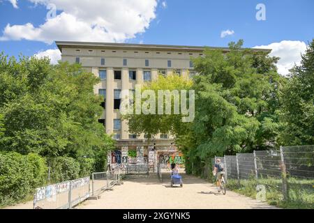 Berghain Club, Am Wriezener Bahnhof, Friedrichshain, Berlin, Deutschland Banque D'Images