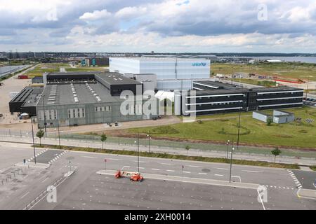 Siège de l'UNICEF chargé des approvisionnements et de la logistique, Copenhague (Danemark) Banque D'Images