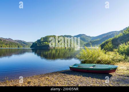 Réservoir Odertalsperre de la rivière Oder Bad Lauterberg im Harz Harz Niedersachsen, basse-Saxe Allemagne Banque D'Images