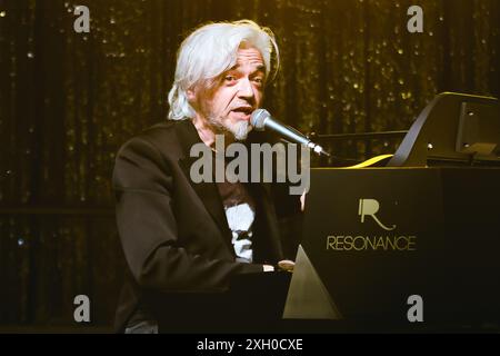 Milan, Italie. 10 juillet 2024. Morgan se produit en concert au Desio Summer Music Festival à Milan, en Italie, le 11 juillet 2024 (photo Alessandro Bremec/NurPhoto). Crédit : NurPhoto SRL/Alamy Live News Banque D'Images