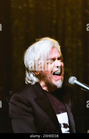 Milan, Italie. 10 juillet 2024. Morgan se produit en concert au Desio Summer Music Festival à Milan, en Italie, le 11 juillet 2024 (photo Alessandro Bremec/NurPhoto). Crédit : NurPhoto SRL/Alamy Live News Banque D'Images