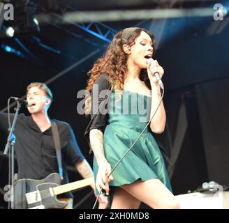 Les Skints au festival de musique Bristol Sounds. Bristol, Royaume-Uni. 23 juin 2024. Banque D'Images