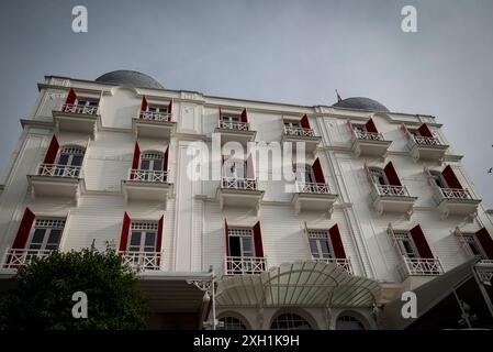 Splendid Palace Hôtel, île de Buyukada, la plus grande des îles des Princes dans la mer de Marmara, près d'Istanbul, Turquie Banque D'Images