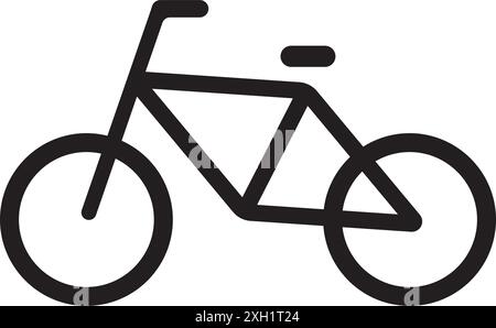 conception de logo d'illustration vectorielle d'icône de vélo Illustration de Vecteur
