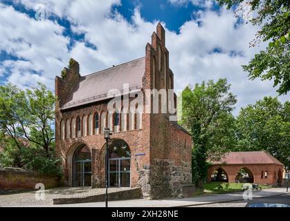 Musée d'histoire de la ville de Templin, Uckermark, Brandebourg, Allemagne, Europe Banque D'Images