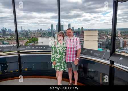 L'emblématique centrale électrique de Battersea, ascenseur 109 Banque D'Images