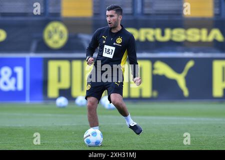 Dortmund, Allemagne. 11 juillet 2024. Fussball 1. Formation Bundesliga Borussia Dortmund AM 11.07.2024 auf dem Trainingsgelaende Hohenbuschei in Dortmund Nuri Sahin ( formateur/Cheftrainer Dortmund ) Foto : Revierfoto crédit : ddp media GmbH/Alamy Live News Banque D'Images