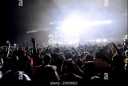 Québec, Canada. 10 juillet 2024. Alan Walker se produit le jour 7 du Festival d'été de Québec le 10 juillet 2024 à Québec, Québec. Photo : C Flanigan/imageSPACE crédit : Imagespace/Alamy Live News Banque D'Images