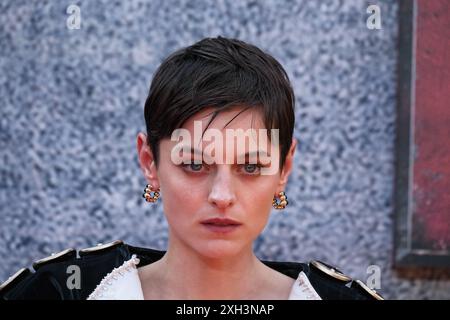 Londres, Royaume-Uni. 11 juillet 2024. Emma Corrin vue au DEADPOOL & WOLVERINE - UK Sneak Peek Event. Photo de Julie Edwards./Alamy Live News Banque D'Images