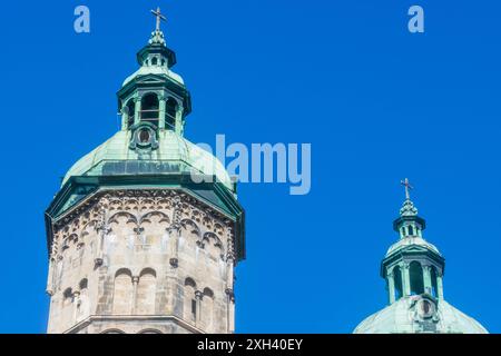 Naumburg (Saale) : Cathédrale de Naumburg en , Saxe-Anhalt, Saxe-Anhalt, Allemagne Banque D'Images