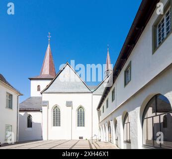 Arnsberg : ancienne église abbatiale de Wedinghausen dans le Sauerland, Rhénanie-du-Nord-Westphalie, Allemagne Banque D'Images