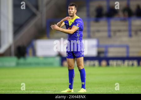 Warrington, Royaume-Uni. 11 juillet 2024. Stefan Ratchford de Warrington Wolves lors du match de la Betfred Super League Round 17 Warrington Wolves vs Leeds Rhinos au stade Halliwell Jones, Warrington, Royaume-Uni, 11 juillet 2024 (photo par Gareth Evans/News images) à Warrington, Royaume-Uni le 7/11/2024. (Photo de Gareth Evans/News images/SIPA USA) crédit : SIPA USA/Alamy Live News Banque D'Images