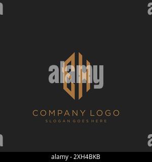 Logo EX lettre logo design Illustration de Vecteur