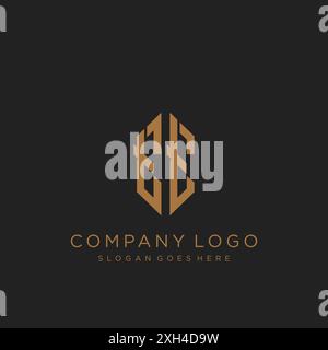 Logo TT lettre logo design Illustration de Vecteur