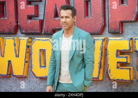 Londres, Royaume-Uni. 11 juillet 2024. Sur la photo : Ryan Reynolds assiste à l'événement britannique Sneak Peek de 'Deadpool & Wolverine' à Hammersmith Eventim Apollo. Crédit : Justin Ng/Alamy Live News Banque D'Images