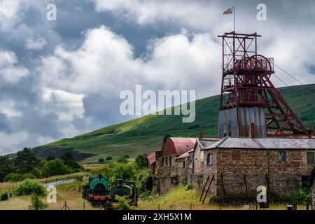 Big Pit National Mining Museum of Wales, Blaenafon, South Wales Banque D'Images