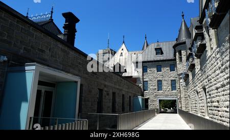 Arsenal militaire voltigeurs de Québec, Québec, province de Québec, Canada, Amérique du Nord Banque D'Images