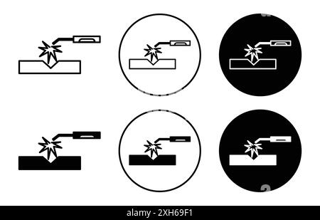 icône de soudage Illustration de Vecteur