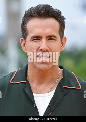Londres, Royaume-Uni. 12 juillet 2024. Ryan Reynolds au Deadpool & Wolverine UK Photocall. Crédit : Doug Peters/EMPICS/Alamy Live News Banque D'Images