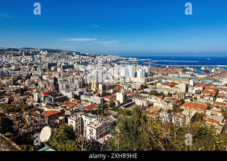 La ville d'Alger en Algérie Banque D'Images