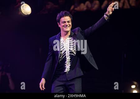 ROTTERDAM - le chanteur et pianiste britannique Jamie Cullum se produira lors de la première journée du North Sea Jazz Festival 2024. Les visiteurs du festival peuvent assister à plus de 150 représentations à Rotterdam Ahoy pendant trois jours. ANP PAUL BERGEN netherlands Out - belgique Out Credit : ANP/Alamy Live News Banque D'Images