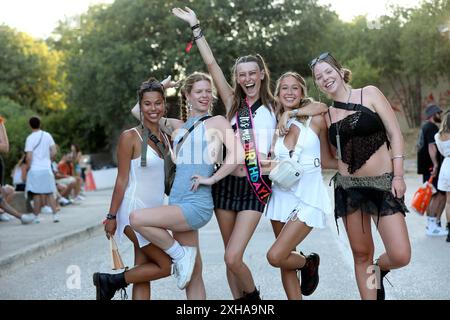 Split, Croatie, 120724. La première soirée du 10ème festival de musique électronique Ultra Europe. Photo : Sasa Buric / CROPIX Split Croatie Copyright : xxSasaxBuricx/xCROPIXx ultra europe63-120724 Banque D'Images