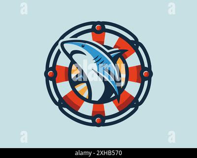 Logo Shark Illustration de Vecteur