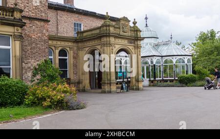 Le musée et conservatoire à Preston Park,,Eaglescliffe Stockton on Tees,Angleterre,UK Banque D'Images