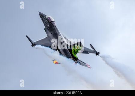 Force aérienne belge - F-16AM Fighting Falcon, aéroporté au Royal International Air Tattoo 2023. Banque D'Images