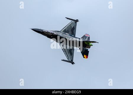 Force aérienne belge - F-16AM Fighting Falcon, aéroporté au Royal International Air Tattoo 2023. Banque D'Images