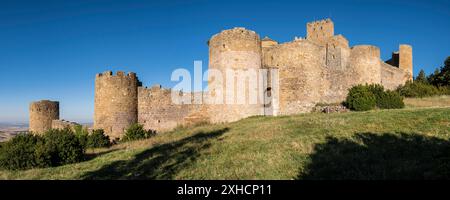 Château de Loarre, Huesca, Espagne Banque D'Images