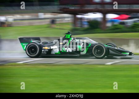 Elkhart Lake, Wisconsin, États-Unis. 8 juin 2024. NOLAN SIEGEL (R) (78), de Palo Alto, Californie, conduit sur piste lors d'une séance d'essais pour le Grand Prix XPEL au Road America à Elkhart Lake WI. (Crédit image : © Walter G. Arce Sr./ASP via ZUMA Press Wire) USAGE ÉDITORIAL SEULEMENT! Non destiné à UN USAGE commercial ! Banque D'Images