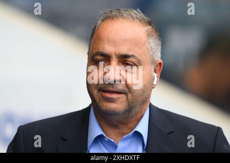 Kyriakos Doureka, directeur du football de Nottingham Forest lors du match amical de pré-saison entre Chesterfield et Nottingham Forest au stade SMH Group, Chesterfield le samedi 13 juillet 2024. (Photo : Jon Hobley | mi News) crédit : MI News & Sport /Alamy Live News Banque D'Images