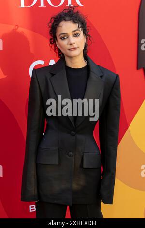 North Hollywood, États-Unis. 13 juillet 2024. Sasha Lane assiste aux arrivées de la « Charlize Theron Africa Outreach Project 2024 Block Party » à Universal Studios Backlot - Courthouse Square à North Hollywood, CA, le 13 juillet 2024. (Photo de Corine Solberg/Sipa USA) crédit : Sipa USA/Alamy Live News Banque D'Images