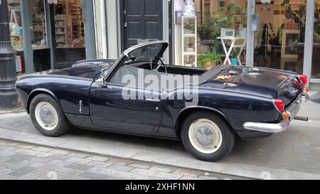 Triumph Spitfire, voiture de sport britannique fabriquée sur cinq itérations de production entre 1962 et 1980 Banque D'Images