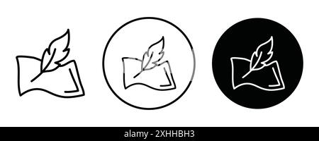 Icône de tissu doux vecteur d'art de ligne noir en noir et blanc contour set signe de collection Illustration de Vecteur