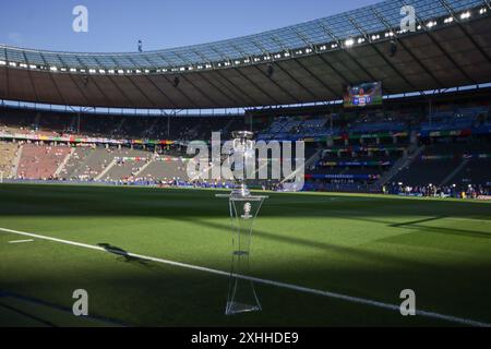 Berlin, Allemagne, 14 juillet 2024. Pendant le match entre l'Espagne et l'Angleterre. UEFA Euro 2024 Allemagne. Correspondance finale. Banque D'Images