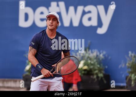 Hambourg, Hambourg, Allemagne. 13 juillet 2024. Felipe Meligeni Alves (BRA) pendant l'OPEN DE HAMBOURG - ATP500, Tennis pour hommes (crédit image : © Mathias Schulz/ZUMA Press Wire) USAGE ÉDITORIAL SEULEMENT! Non destiné à UN USAGE commercial ! Banque D'Images